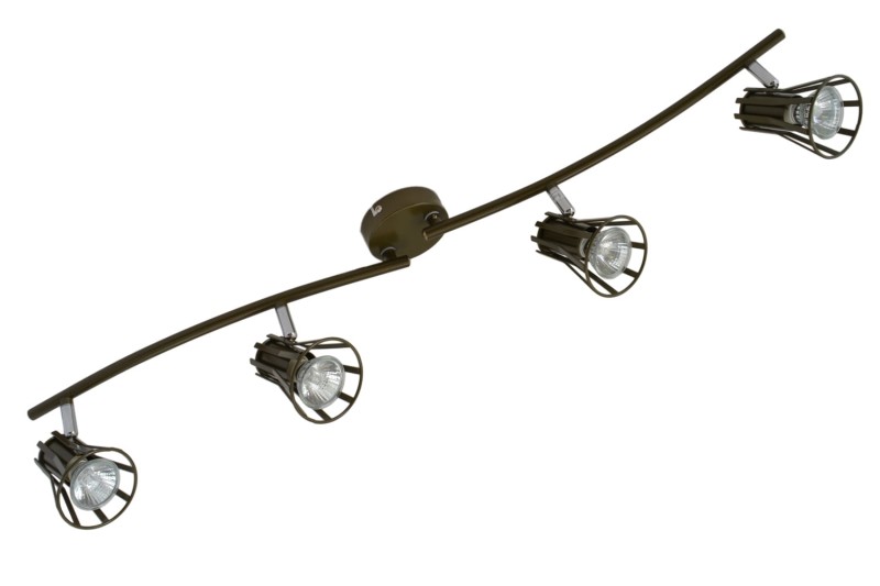 ALVARO-4 khaki lampa sufitowa spot