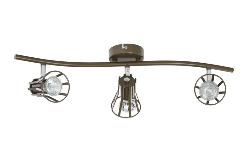 ALVARO-3 khaki lampa sufitowa spot