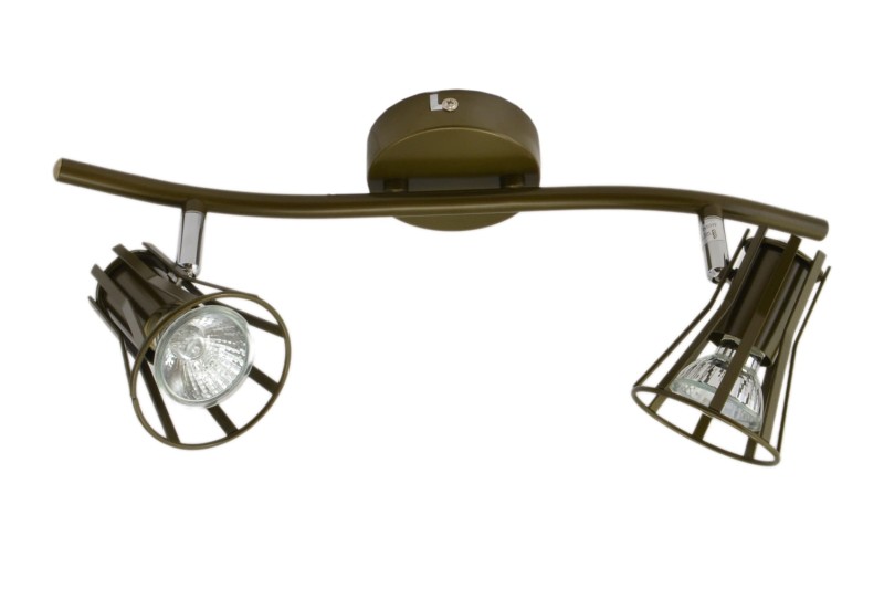 ALVARO-2 khaki lampa sufitowa spot