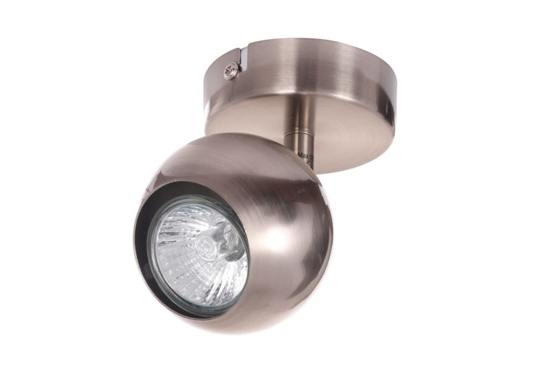ALMA-1 satynowy nikiel lampa spot kinkiet