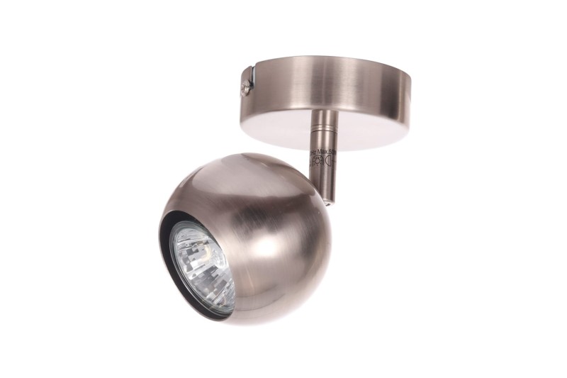 ALMA-1 satynowy nikiel lampa spot kinkiet