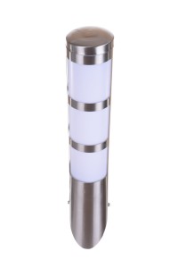WAJANA inox lampa ogrodowa zewnętrzna ścienna kinkiet pochodnia stal szlachetna 45cm 1xE27  IP44