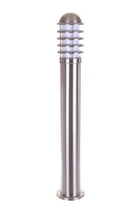 TOBIAS-900 inox lampa ogrodowa zewnętrzna stojąca alejka podjazd słupek 90cm  1xE27 IP44 