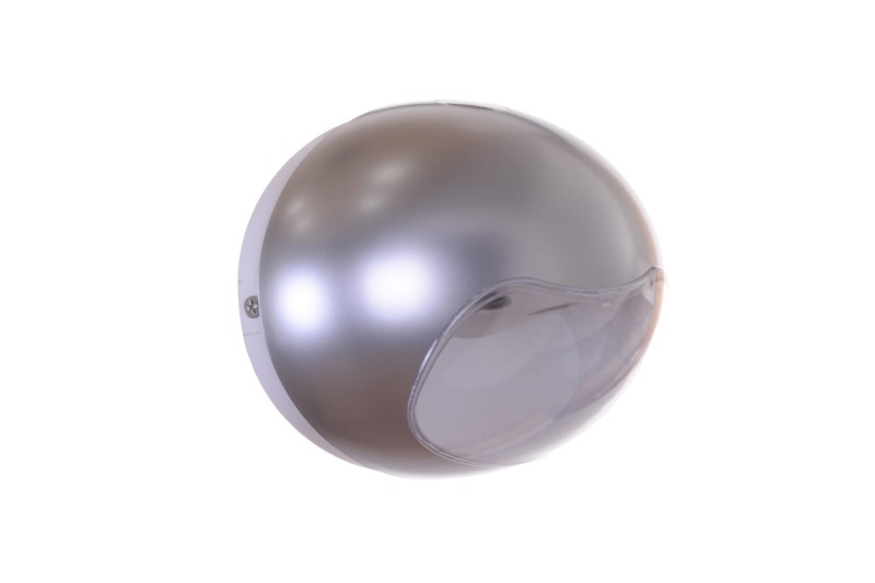 RITA  LED 4W srebrna lampa ogrodowa akryl ABS A+