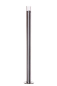REGAN-900 inox lampa ogrodowa naziemna stojąca alejka podjazd słupek 90cm stal szlachetna 1,2W IP44