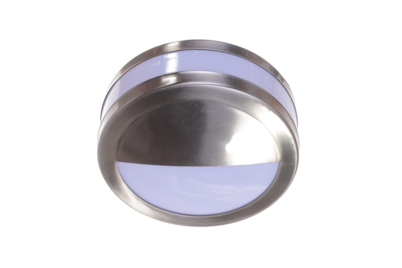 LINDA-H LED inox plafon kinkiet szyld 8W IP44
