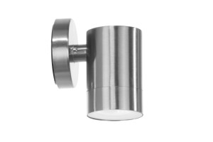 LEO inox lampa ogrodowa zewnętrzna ścienna kinkiet stal szlachetna spot 1xGU10  IP44 hurt