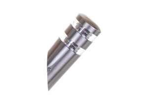 JERRY LED inox lampa ogrodowa ścienna kinkiet pochodnia  2,4W IP44 