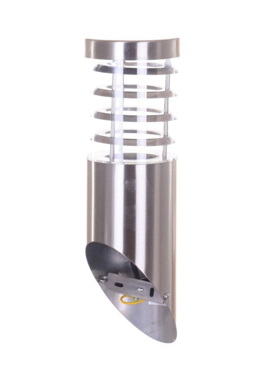ELZA inox lampa ogrodowa kinkiet pochodnia 1xE27