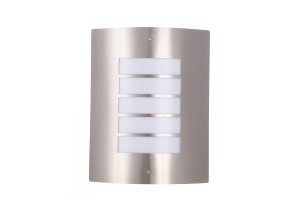EDGAR inox  lampa ogrodowa ścienna plafon stal szlachetna  1xE27 IP44 
