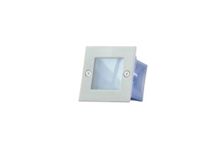 DENIS-M LED inox lampa ogrodowa ścienna schodowa podtynkowa  0,9W IP44
