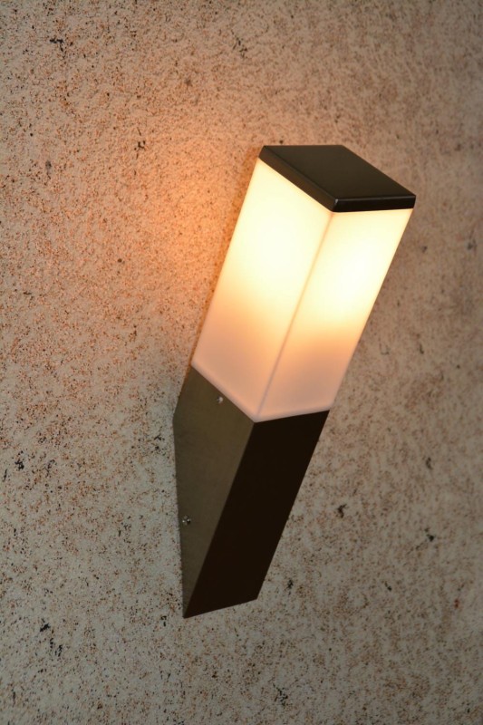 ARON inox lampa ogrodowa kinkiet