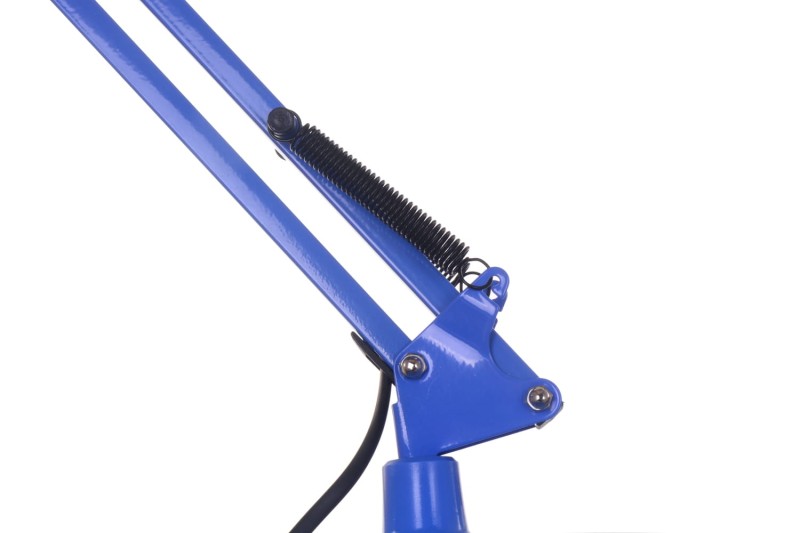 MT-509 niebieski lampka biurkowa podstawa/klips