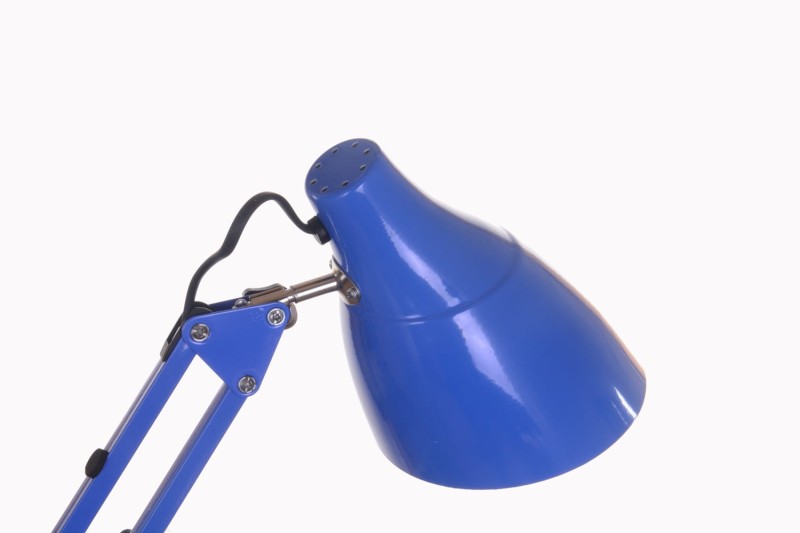 MT-509 niebieski lampka biurkowa podstawa/klips