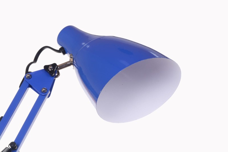 MT-509 niebieski lampka biurkowa podstawa/klips