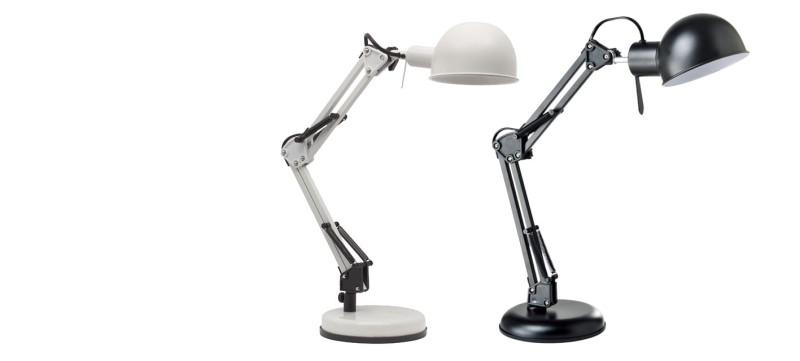 MT-506 biały lampka biurkowa podstawa/klips