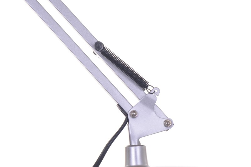 MT-504 srebrny lampka biurkowa podstawa/klips