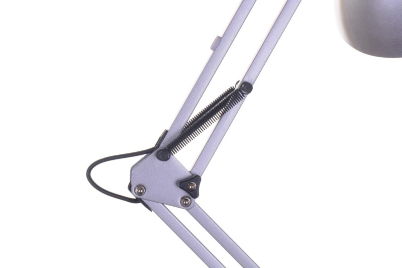 MT-504 srebrny lampka biurkowa podstawa/klips