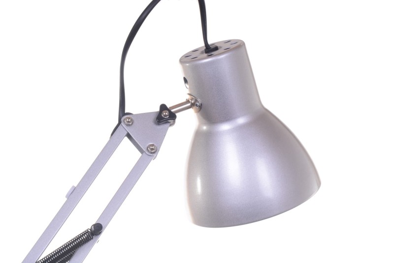 MT-504 srebrny lampka biurkowa podstawa/klips