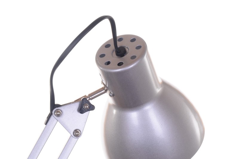 MT-504 srebrny lampka biurkowa podstawa/klips
