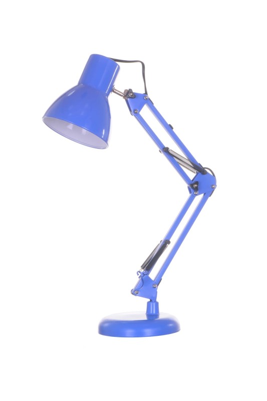 MT-504 niebieski lampka biurkowa podstawa/klips