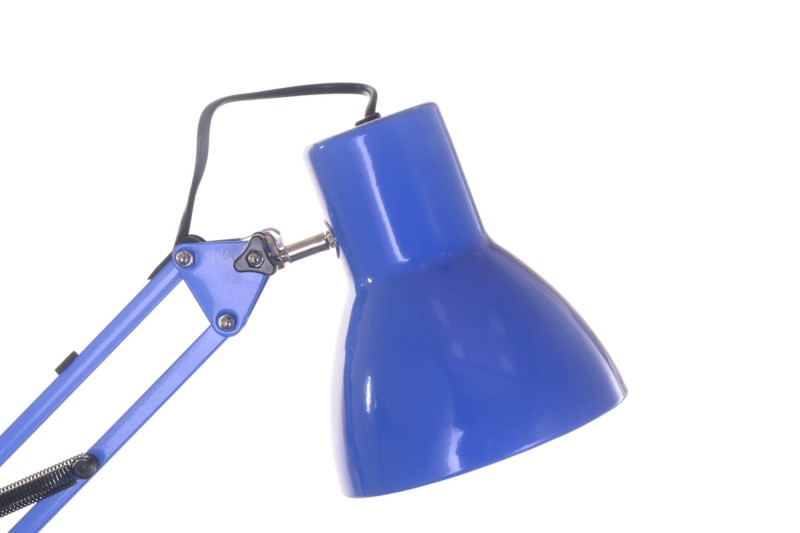 MT-504 niebieski lampka biurkowa podstawa/klips
