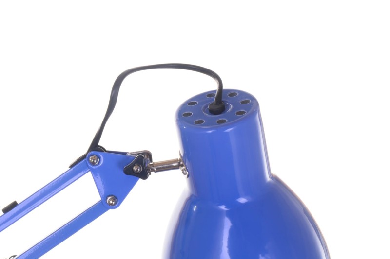 MT-504 niebieski lampka biurkowa podstawa/klips