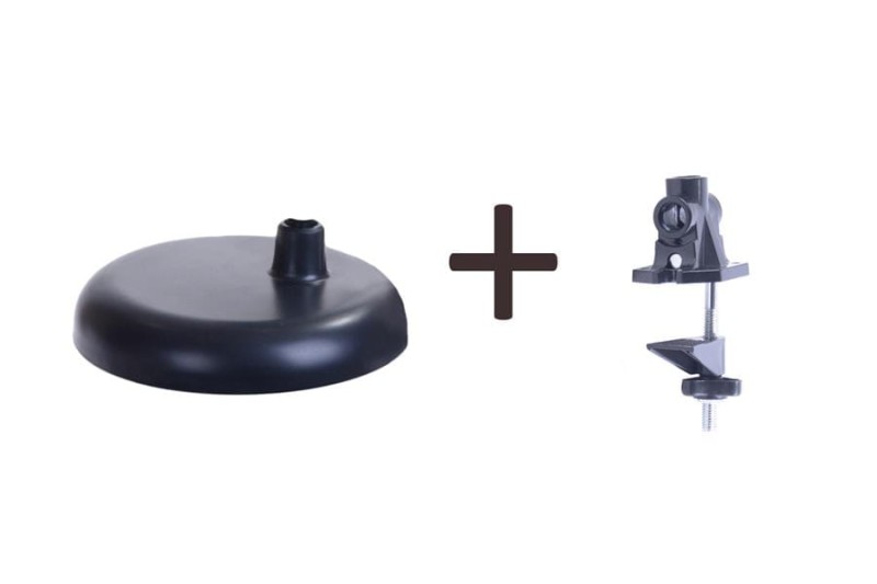 MT-504 czarny lampa biurkowa podstawa/klips