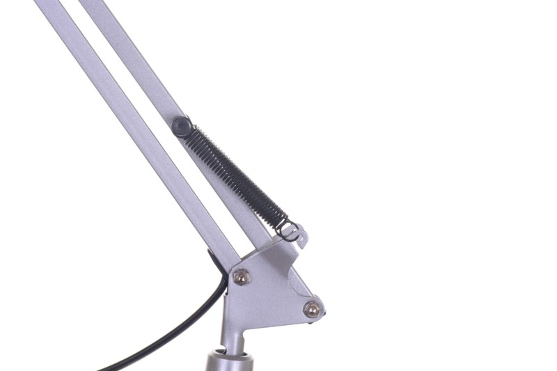 MT-503 srebrny lampka biurkowa podstawa/klips loft