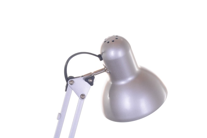 MT-503 srebrny lampka biurkowa podstawa/klips loft