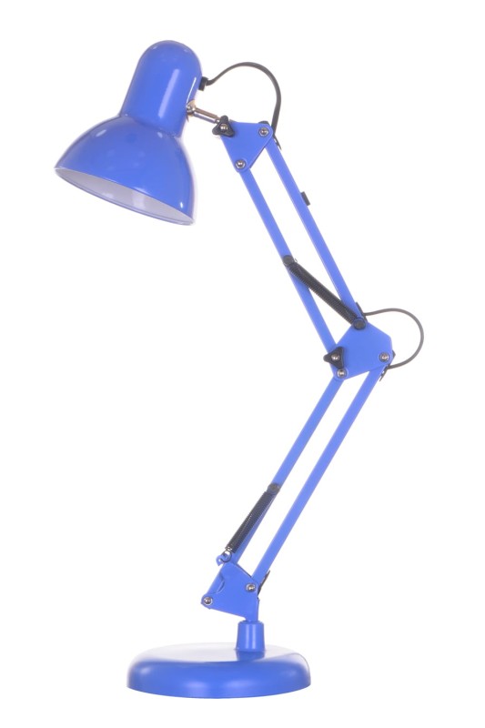 MT-503 niebieski lampka biurkowa podstawa/klips