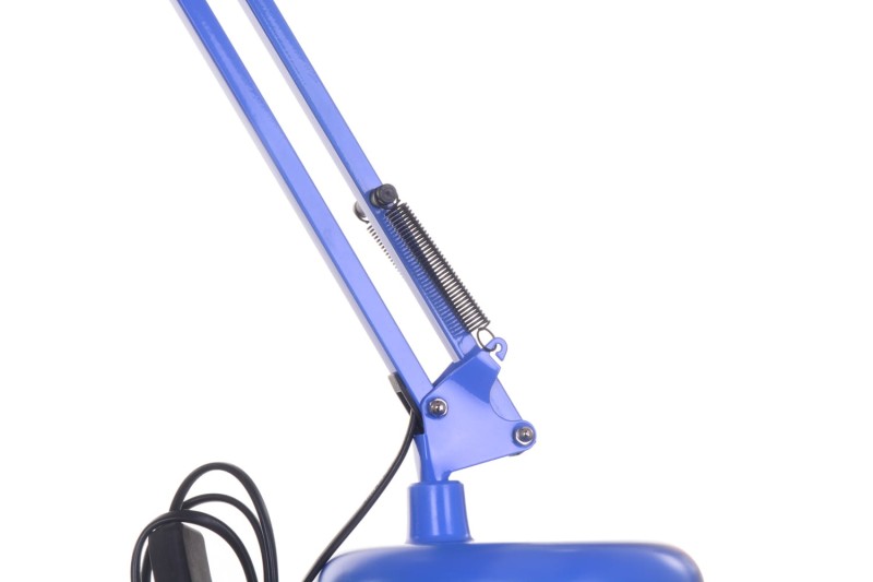 MT-503 niebieski lampka biurkowa podstawa/klips