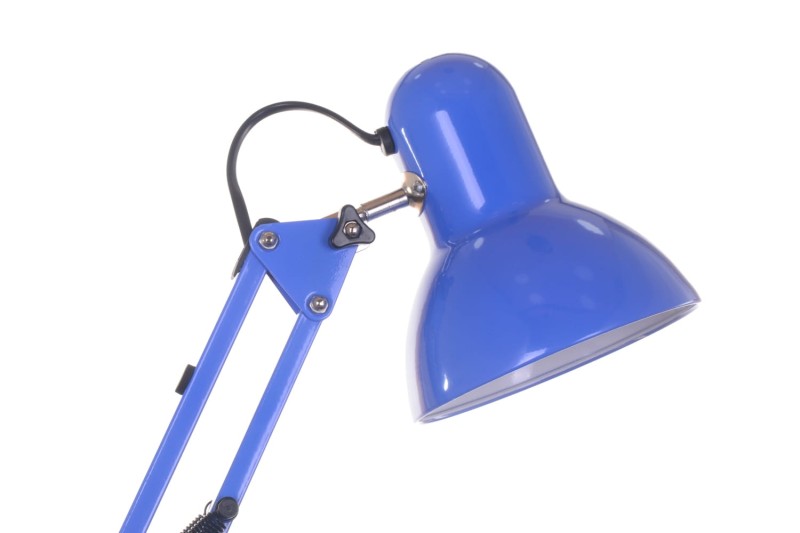 MT-503 niebieski lampka biurkowa podstawa/klips