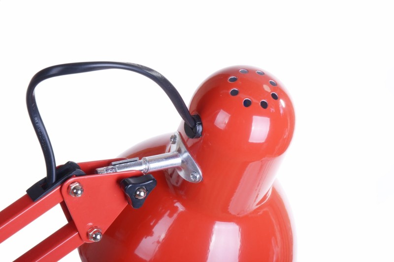 MT-503 czerwony lampka biurkowa podstawa/klips lof