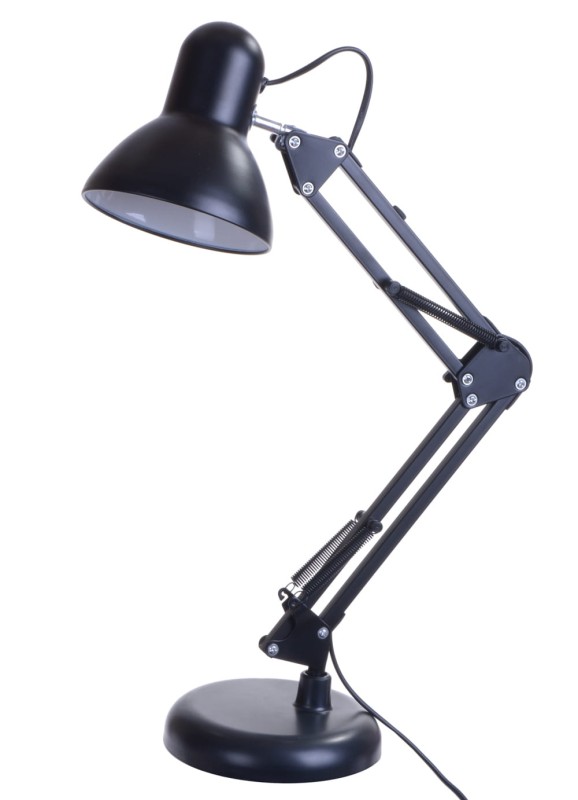 MT-503 czarny lampka biurkowa podstawa/klips loft