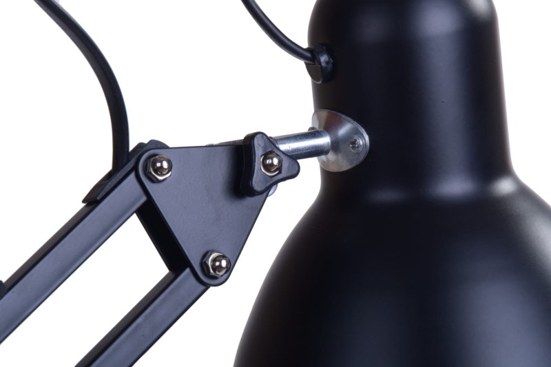 MT-503 czarny lampka biurkowa podstawa/klips loft