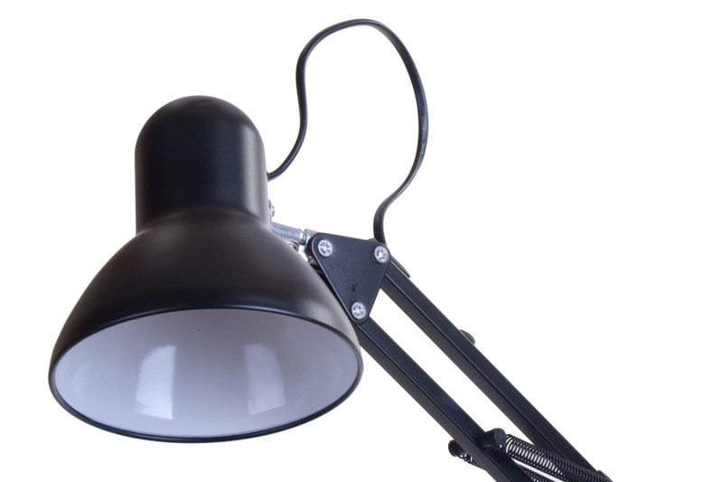 MT-503 czarny lampka biurkowa podstawa/klips loft