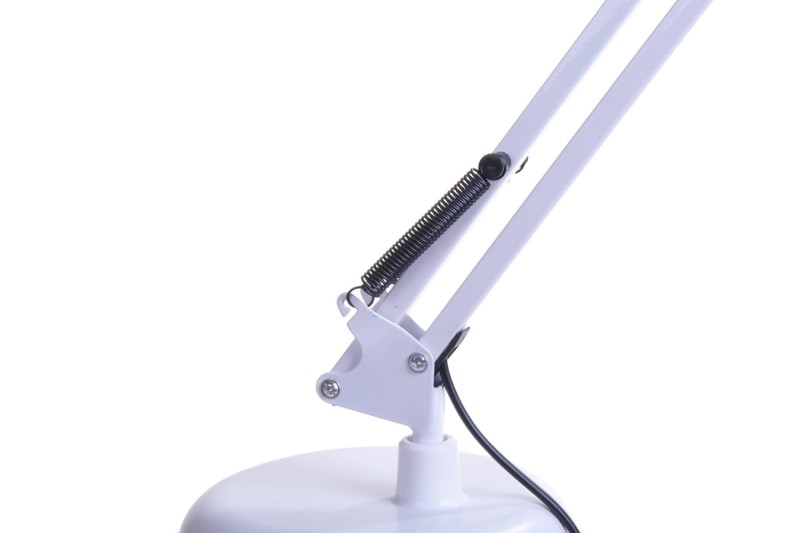 MT-503 biała lampka biurkowa podstawa/klips loft