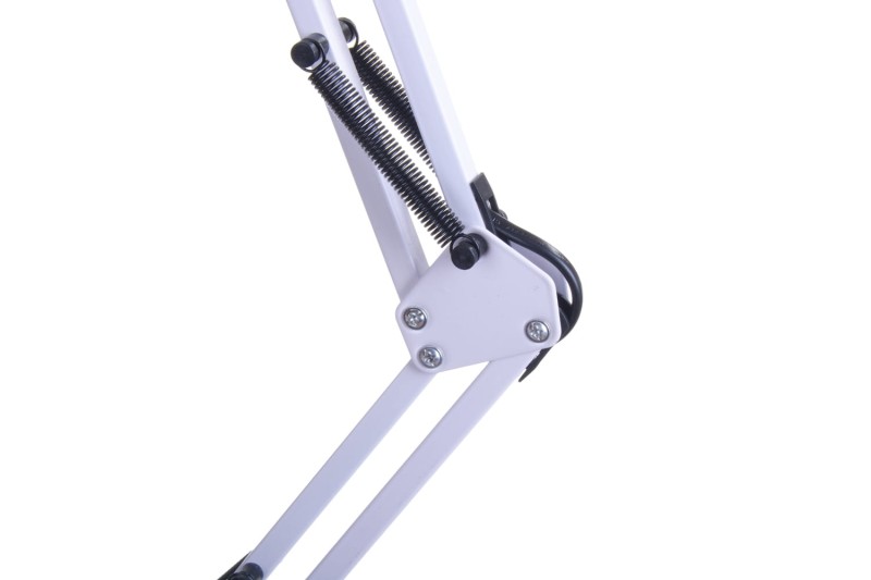 MT-503 biała lampka biurkowa podstawa/klips loft