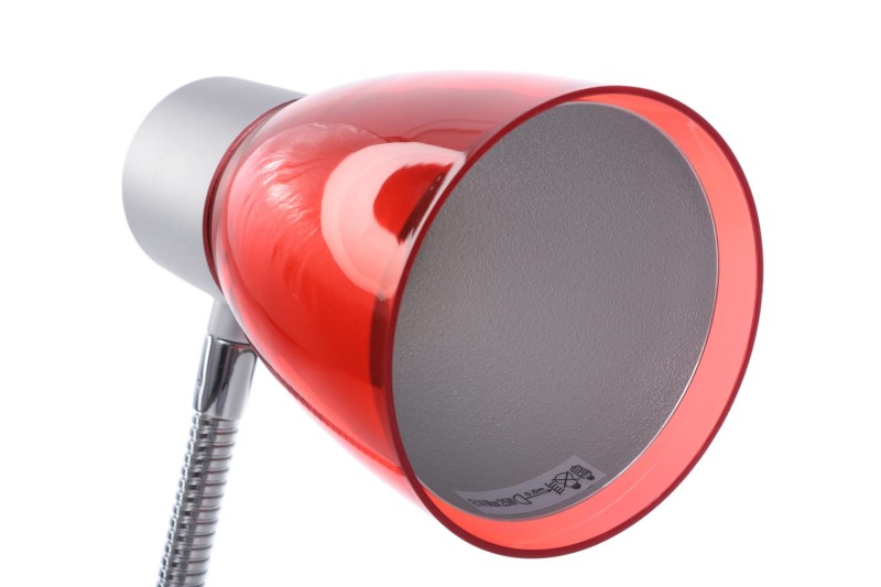 DSL-715 czerwona lampa biurkowa