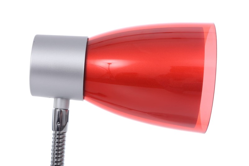 DSL-715 czerwona lampa biurkowa
