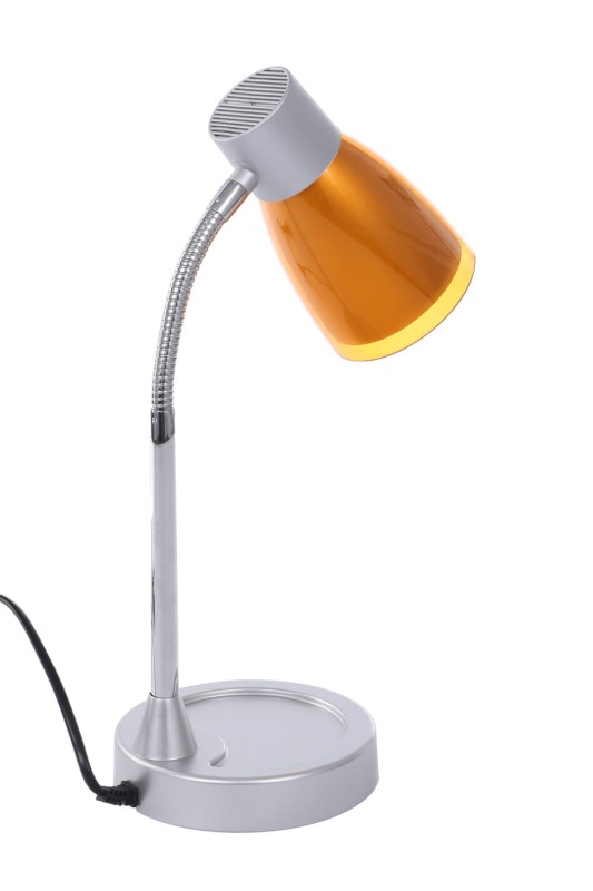 DEL-915 pomarańczowa LED 3W 300 lm lampka biurkowa