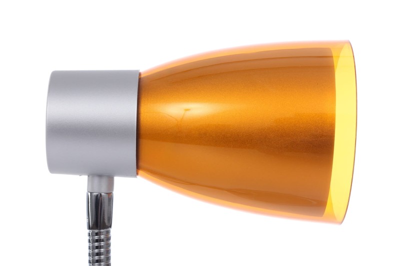 DEL-915 pomarańczowa LED 3W 300 lm lampka biurkowa