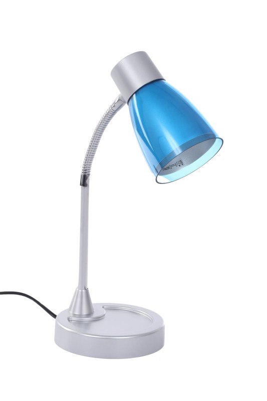 DEL-915 niebieska LED 3W 255 lm  lampka biurkowa