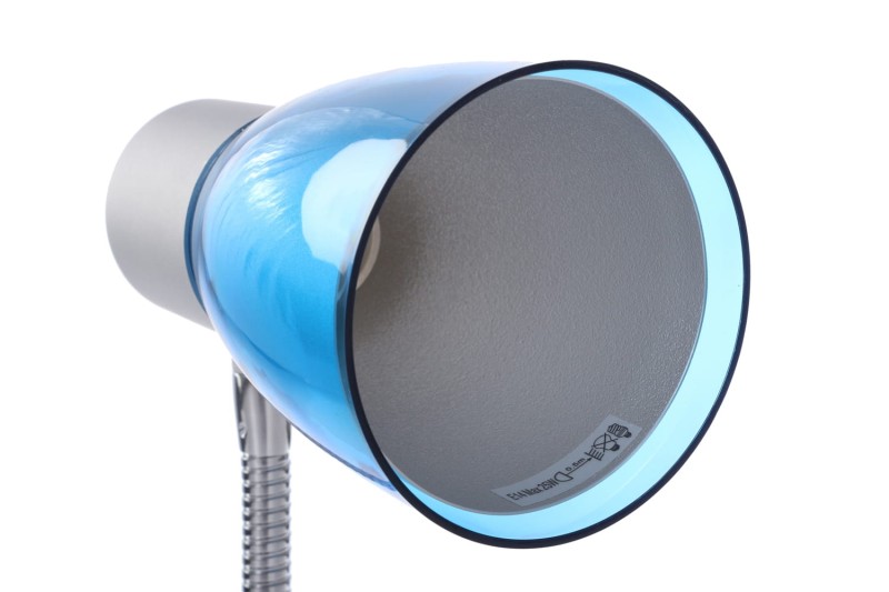 DEL-915 niebieska LED 3W 255 lm  lampka biurkowa