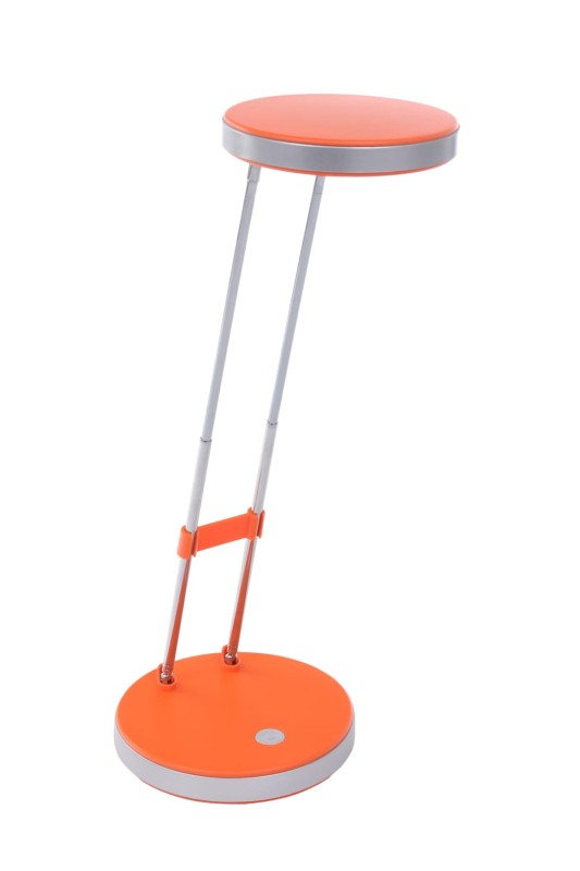 DEL-746 LED 3W 6000K pomarańczowa lampa biurkowa