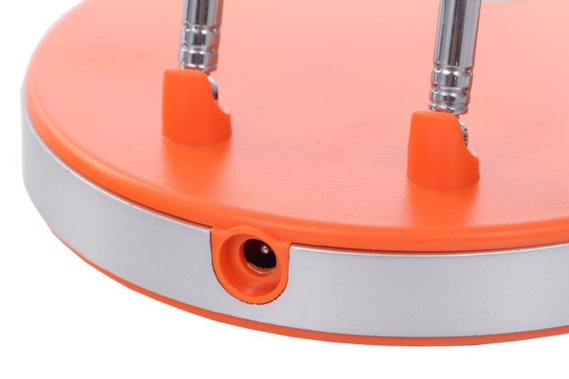 DEL-746 LED 3W 6000K pomarańczowa lampa biurkowa
