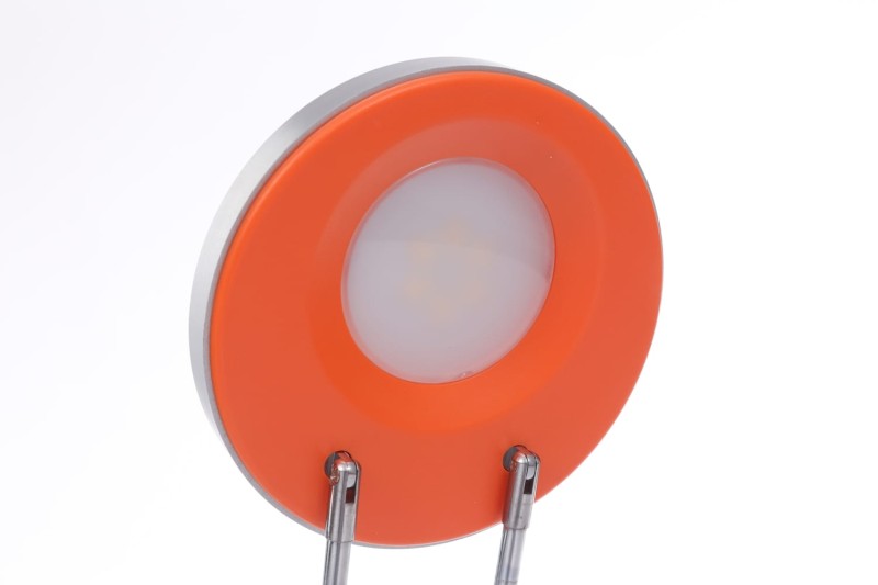DEL-746 LED 3W 6000K pomarańczowa lampa biurkowa