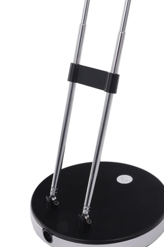 DEL-746 LED 3W 6000K czarna lampa biurkowa