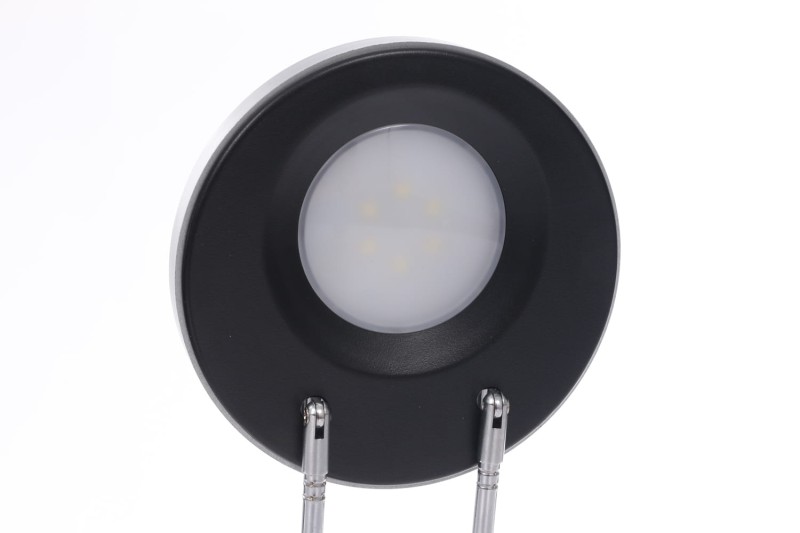 DEL-746 LED 3W 6000K czarna lampa biurkowa